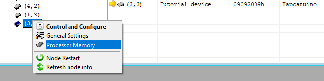 Processor memory