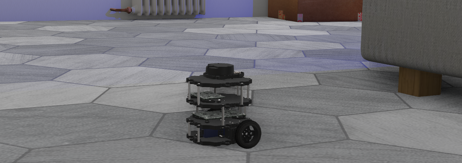 TurtleBot3 Burger in Webots