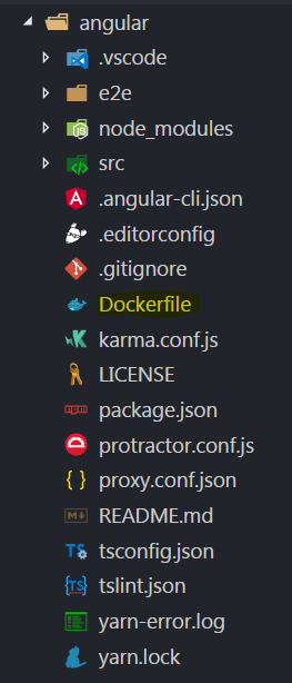 dockerfile angular